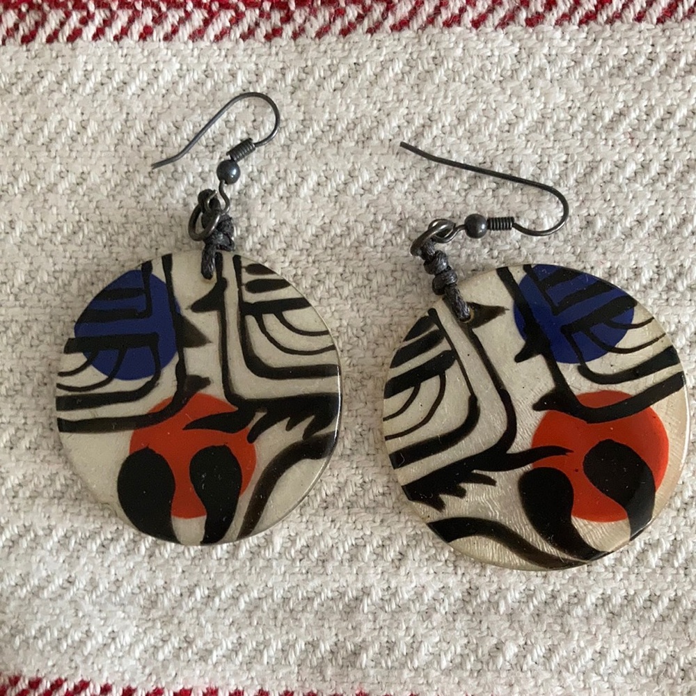 Seashell earrings